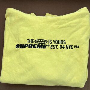 Supreme World Is Yours Hooded Sweatshirt